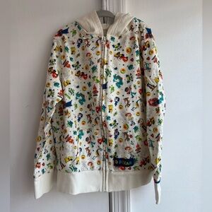 Disney Parks World of Pixar Collection Kids zip Hoodie Boys/Girls Medium